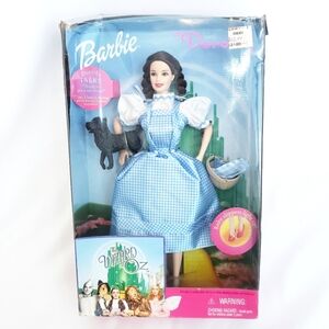 NIB Barbie Wizard of Oz Talking Dorothy Doll, Ruby Slippers Light Up